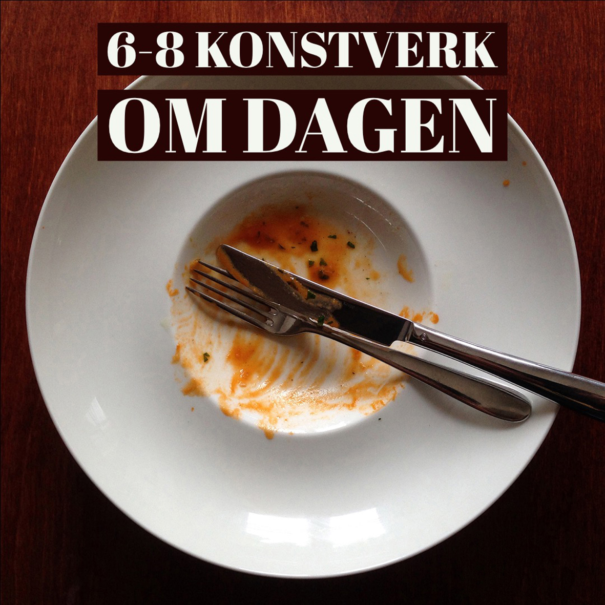 Utställningen "6-8 konstverk om dagen" visas i Konsthallen Hamnmagasinet i Askersund 2019.